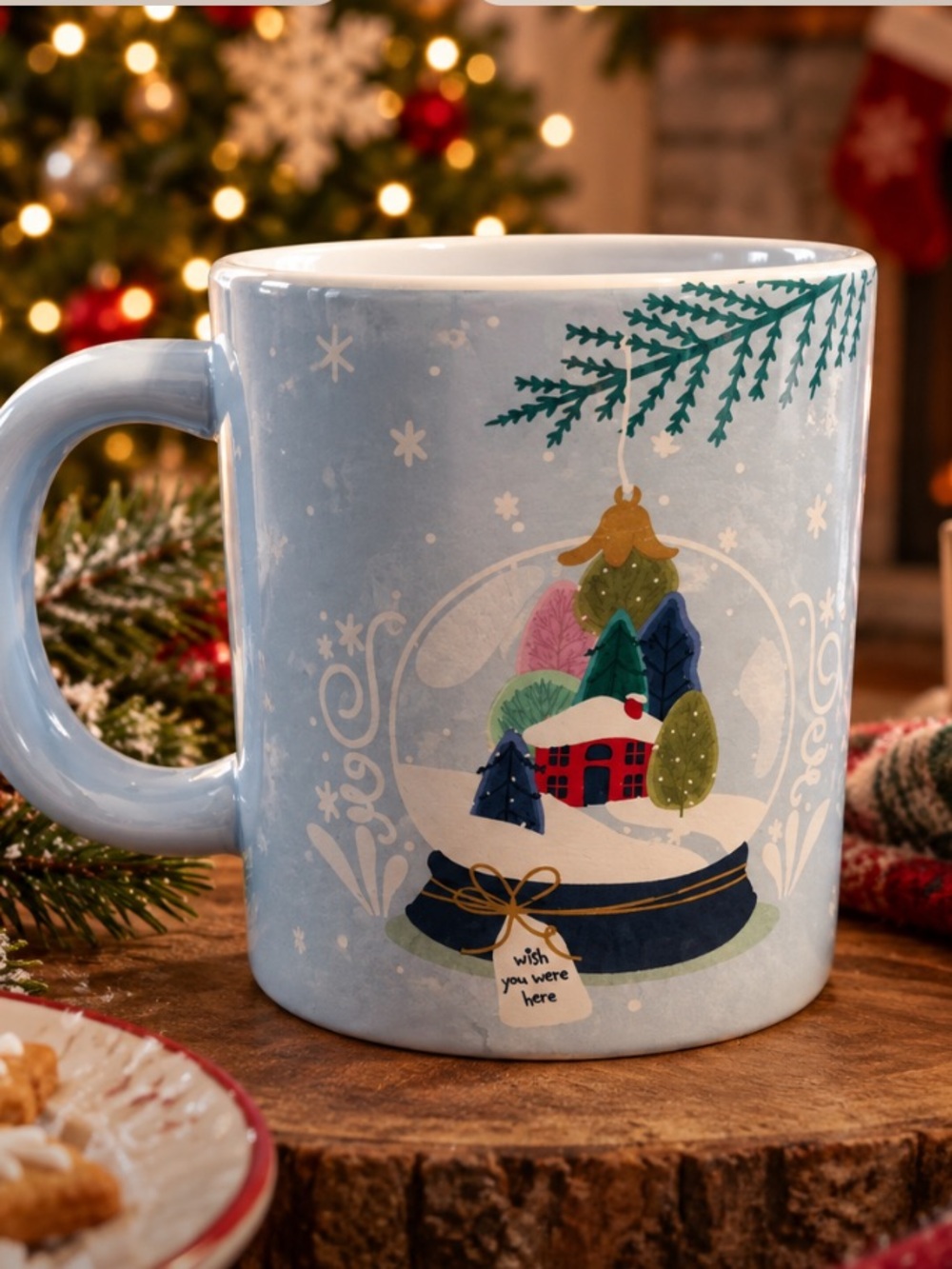 🎄Harry and David “Let It Snow” mug